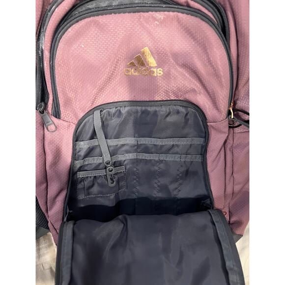Adidas Excel 7 Salmon Pink Black Backpack - Picture 3 of 6